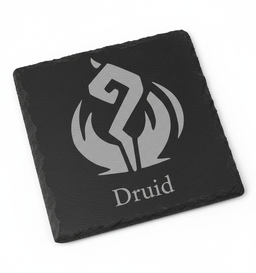 Druid D&D Coaster – "Nature's Power"