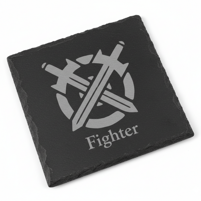 Fighter D&D Coaster – "Holy Cross Sword"