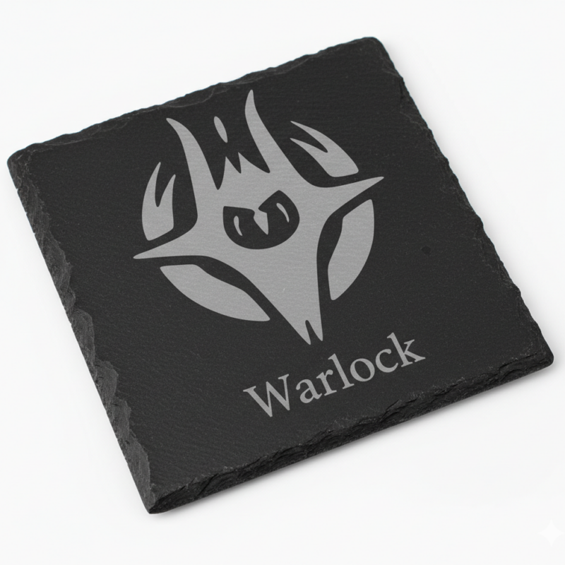 Warlock D&D Coaster – "Eldritch Symbol"