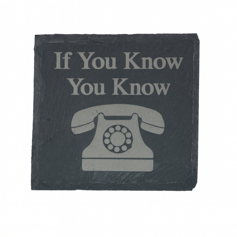 Rotary Phone Coaster
