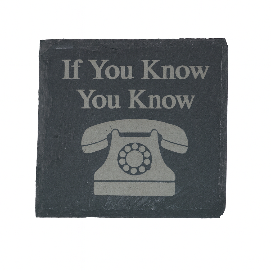 Rotary Phone Coaster